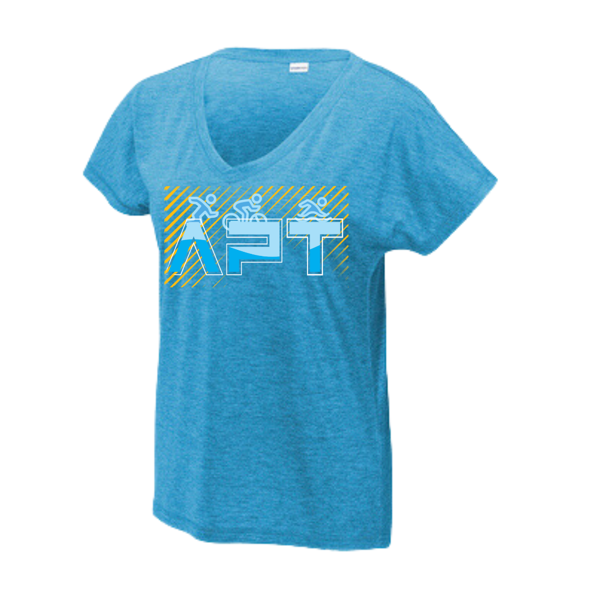 APT Ladies- Tri-Blend Wicking Dolman Tee