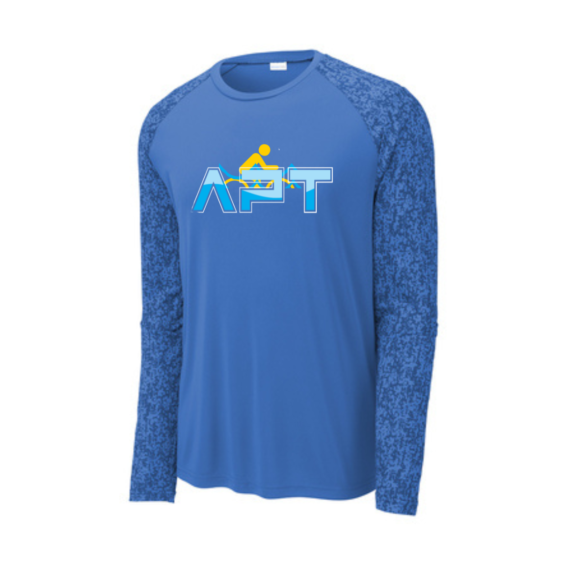 APT Mens - Long Sleeve Digi Camo Tee