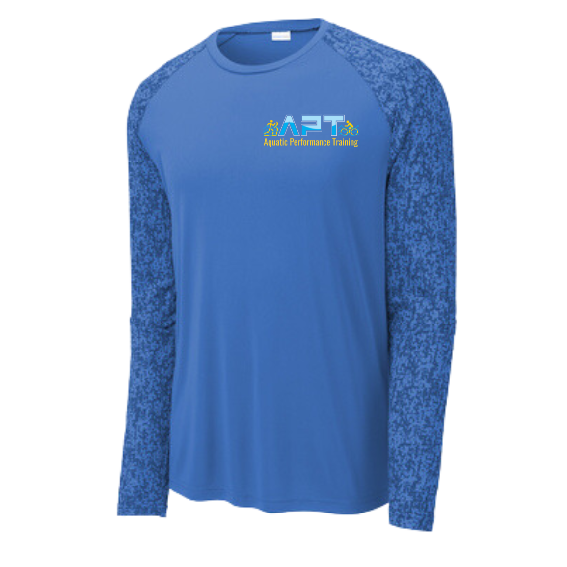 APT Mens - Long Sleeve Digi Camo Tee